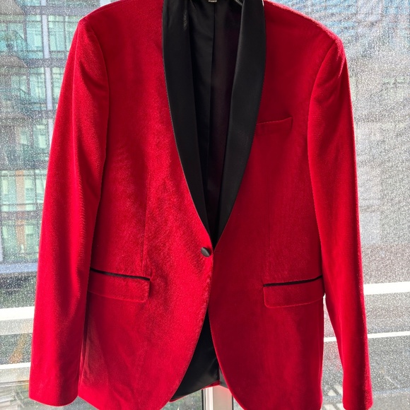 Zara Velvet Blazer - Size 38 - Picture 1 of 7